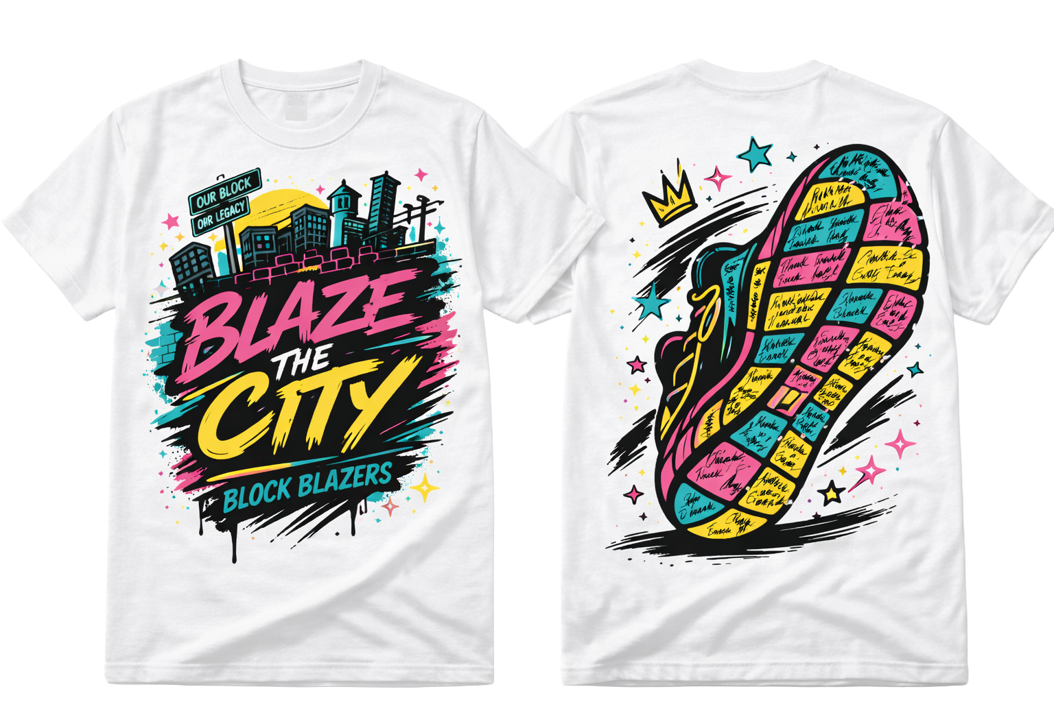 Blaze the City: Legacy Performance Team Tee