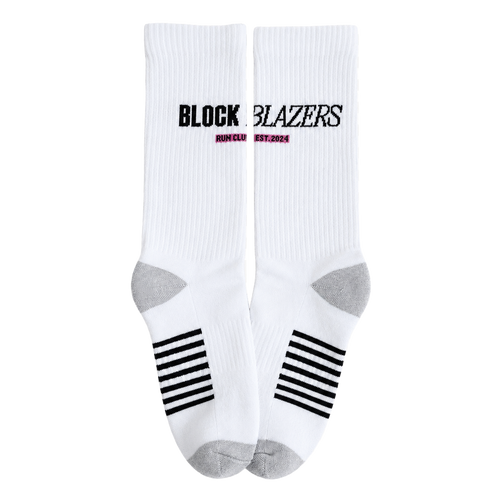 Block Blazers Crew Socks