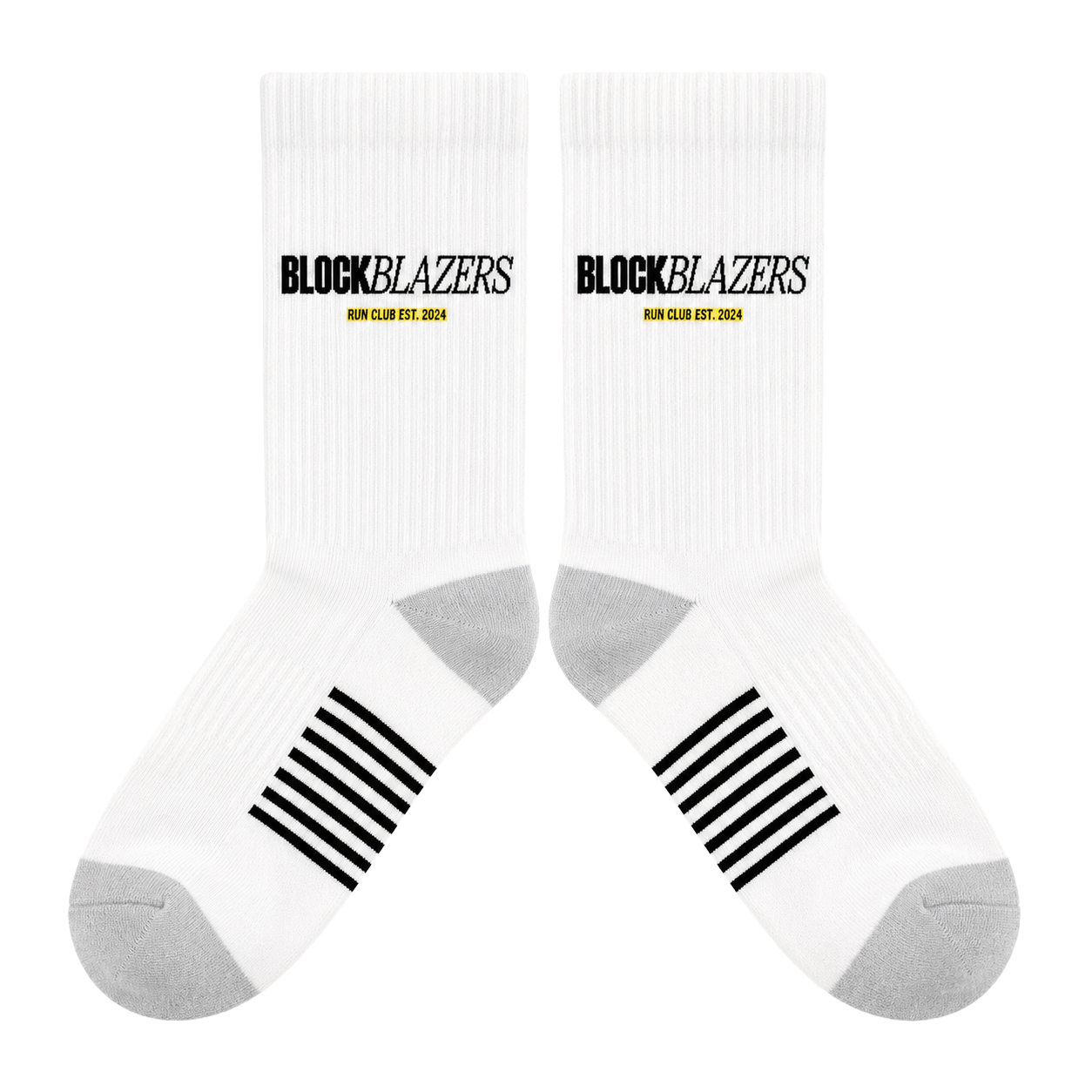Block Blazers Crew Socks
